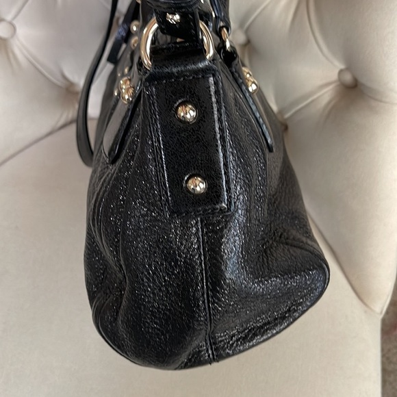 Kate Spade patent leather satchel and crossbody - Picture 4 of 10